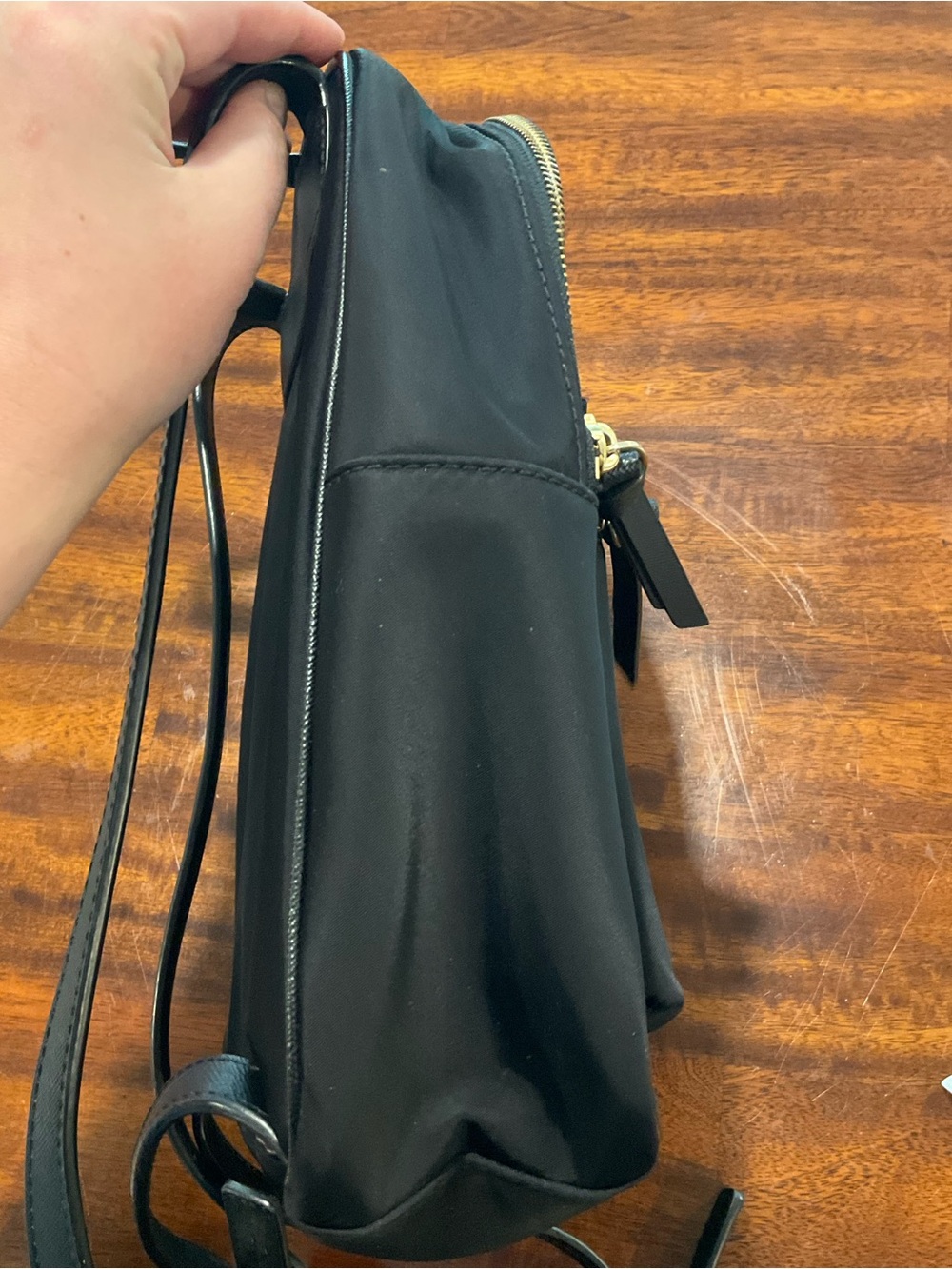 Kate Spade Mini Black Backpack - Picture 13 of 16